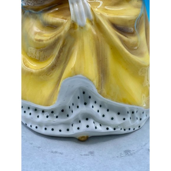 SOLD**Royal Doulton Sandra HN2275 Figurine, Lady in yellow dress, England, - Picture 13 of 13